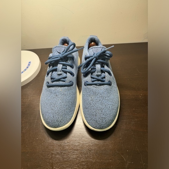 Allbirds Women's Shoes Size 10 Sneakers Wool Runner Blue Lace Up Casual Athletic - Picture 3 of 6